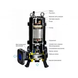 Насос канализационный CNP 150WQ100-10-5.5AC(I) 5,5 кВт 3х380 В, чугун, DN 150, кабель 9 м, 40 °C
