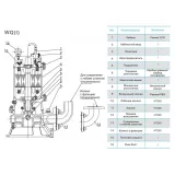 Погружной дренажный насос CNP 65WQ 40-50-11 AC(I)